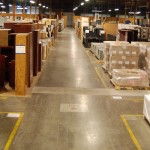 Rose City Warehouse 1 Open aisles make storage access easier than self storage units