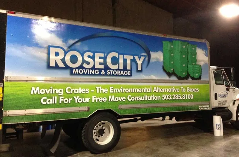 Rose City Moving & Storage truck